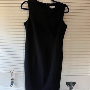 Calvin Klein - black mini dress, size 8P